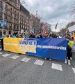ДЕМОНСТРАЦІЯ НА ПІДТРИМКУ УКРАЇНИ В КАТАЛОНІЇ